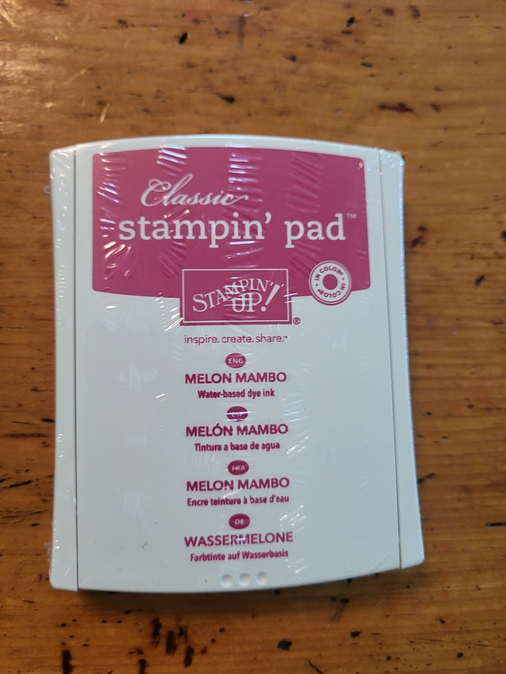 Stampin' Up! Classic Stampin' Pad - Melon Mambo Pink
